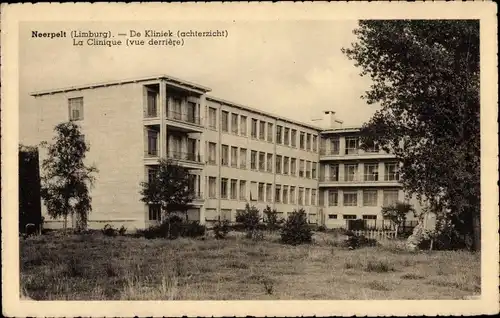 Ak Neerpelt Flandern Limburg, De Kliniek