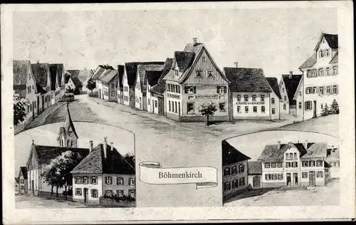 Ak Böhmenkirch in Württemberg, Stadtansichten, Pernat 2819