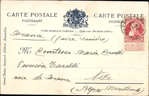 Ak Bruxelles Brüssel, Gare du Nord