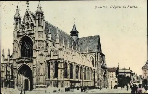 Ak Bruxelles Brüssel, L'Eglise du Sablon