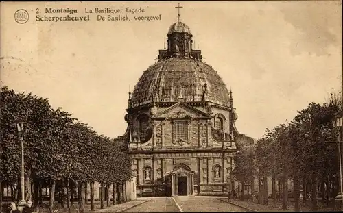 Ak Montaigu Scherpenheuvel Flämisch Brabant, La Basilique