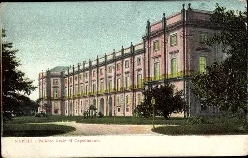 Ak Napoli Neapel Campania, Palazzo Reale di Capodimonte