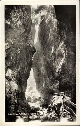Ak Dornbirn in Vorarlberg, Rappenlochschlucht