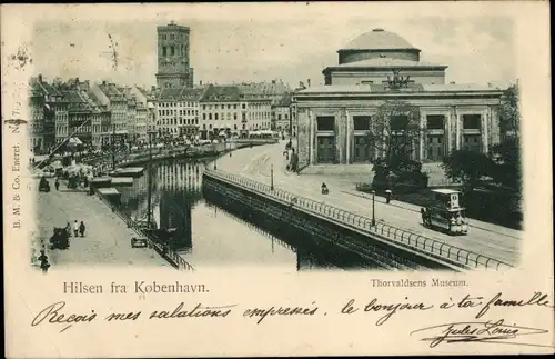 Ak København Kopenhagen Dänemark, Thorvaldsens Museum