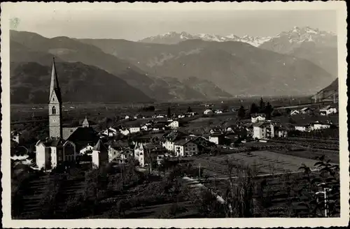 Ak Terlan Terlano Südtirol, Gesamtansicht mit Kirche