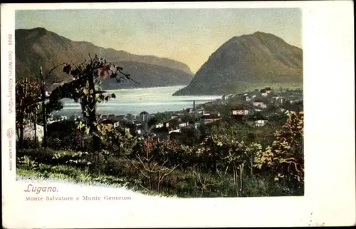 Ak Lugano Kanton Tessin, Monte San Salvatore, Monte Generoso