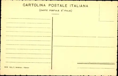 Ak Palermo Sizilien Sicilia Italien, Piazza S. Oliva e Politeama