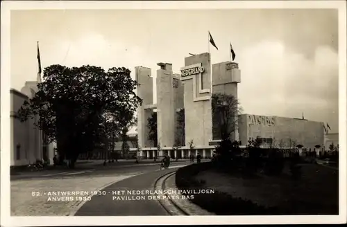 Ak Antwerpen Flandern, Weltausstellung 1930, Pavillon des Pays Bas