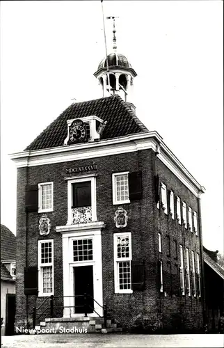 Ak Nieuport Nieuwpoort Molenlanden Südholland, Stadhuis