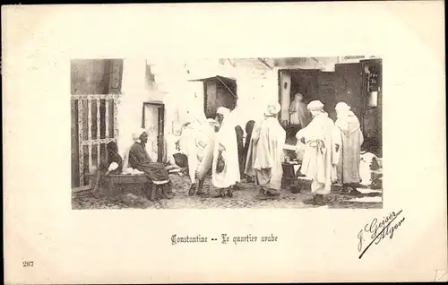 Ak Constantine Algerien, Le Quartier arabe