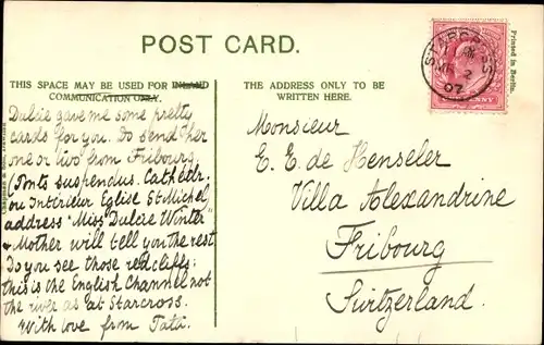 Ak Dawlish Devon England, Ortsansicht