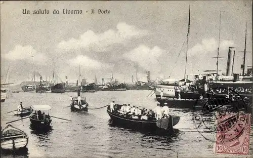 Ak Livorno Toscana, Il Porto