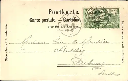 Ak Bex Kanton Waadt, Grand Hotel des Solines