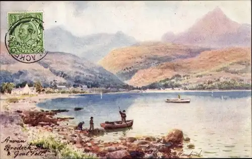 Künstler Ak Wimbush, Isle of Arran Schottland, Brodick Bay