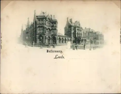 Ak Leeds Yorkshire England, Infirmary