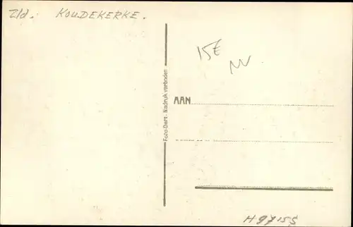 Ak Koudekerke Zeeland, Walchersche Hondenkar voor Melk en eieren