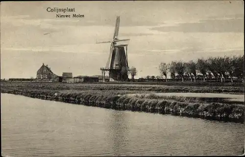 Ak Colijnsplaat Zeeland, Nieuwe Molen