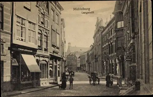 Ak Middelburg Zeeland Niederlande, Langedelft