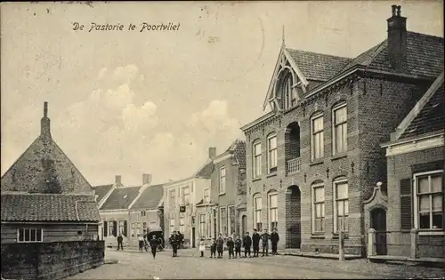 Ak Poortvliet Zeeland, De Pastorie