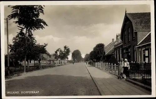 Ak Rilland Reimerswaal Zeeland Niederlande, Dorpstraat