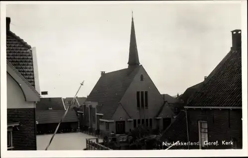 Ak Nieuw Lekkerland Molenlanden Südholland, Geref. Kerk