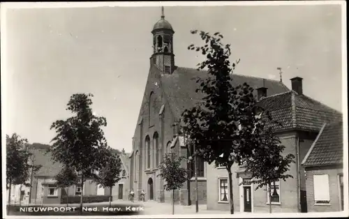 Ak Nieuport Nieuwpoort Westflandern, Ned. Herv. Kerk