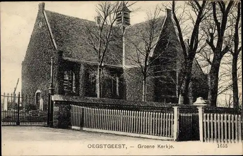 Ak Oegstgeest Südholland Niederlande, Groene Kerkje