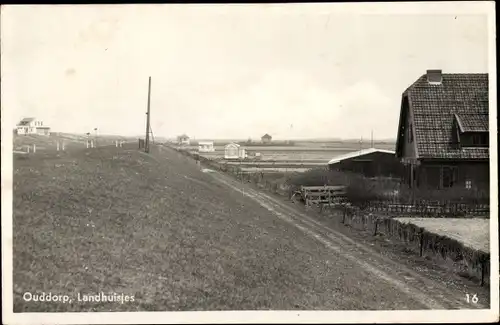 Ak Ouddorp Südholland, Landhuisjes
