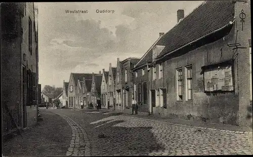Ak Ouddorp Südholland, Weststraat