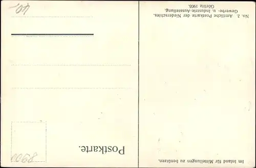 Künstler Ak Görlitz, Niederschlesische Gewerbe- u. Industrie Ausstellung 1905, Prometheus