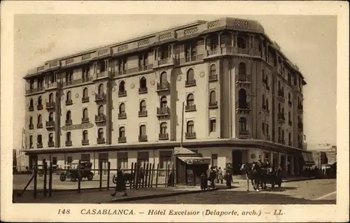 Ak Casablanca Marokko, Hotel Excelsior