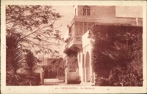Ak Casablanca Marokko, La Residence