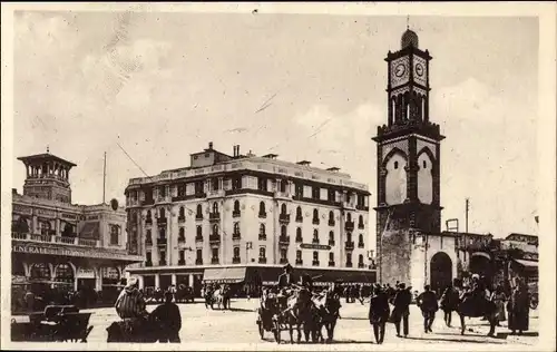 Ak Casablanca Marokko, Place de France