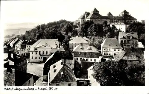 Ak Augustusburg im Erzgebirge, Schloss Augustusburg
