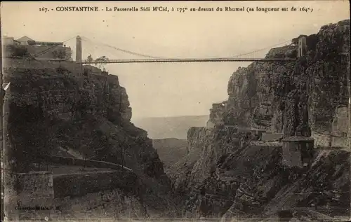 Ak Constantine Algerien, Le Passerelle Sidi M'Cid