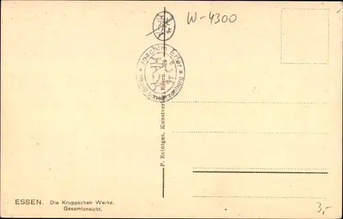 Ak Essen im Ruhrgebiet, Die Kruppschen Werke, Gesamtansicht
