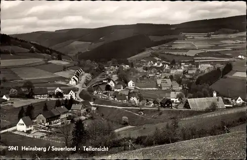 Ak Heinsberg im Rheinland, Teilansicht