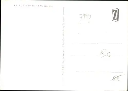 Ak Friedrichshafen am Bodensee, Dampfschiff, Anleger