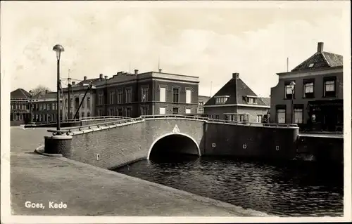 Ak Goes Zeeland Niederlande, Kade