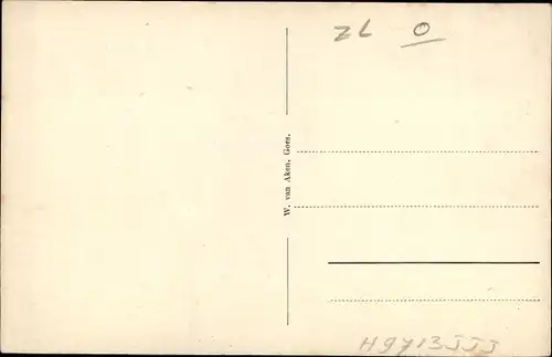 Ak Goes Zeeland Niederlande, Lange Vorststraat, Geschäfte