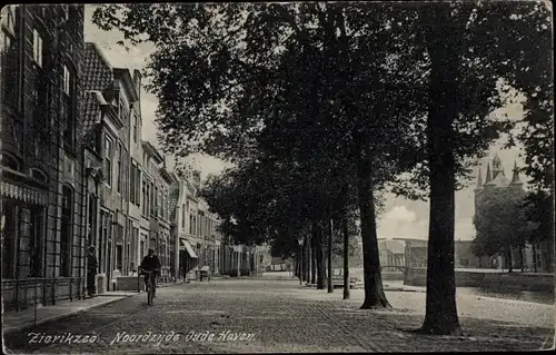 Ak Zierikzee Zeeland, Noordzijde Oude Haven