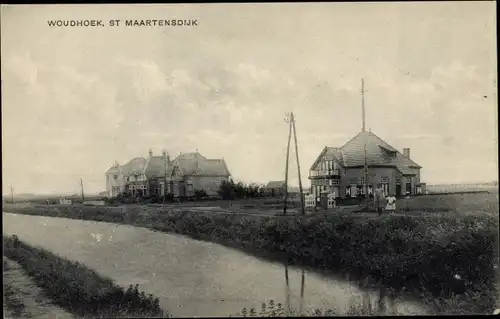 Ak Sint Maartensdijk Zeeland Niederlande, Woudhoek