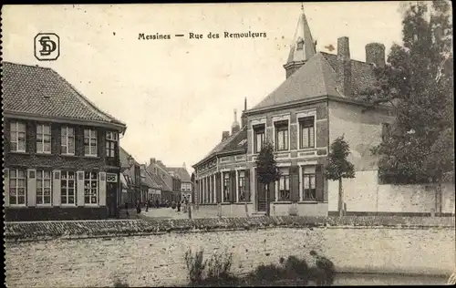 Ak Messines Mesen Westflandern, Rue des Remouleurs