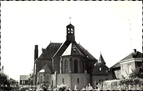 Ak Westervoort Gelderland, R. K. Kerk