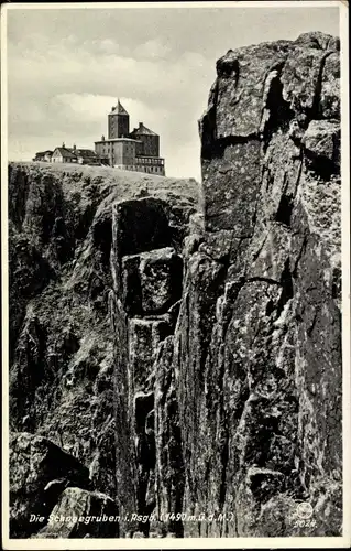 Ak Szklarska Poręba Schreiberhau Riesengebirge Schlesien, Schneegruben