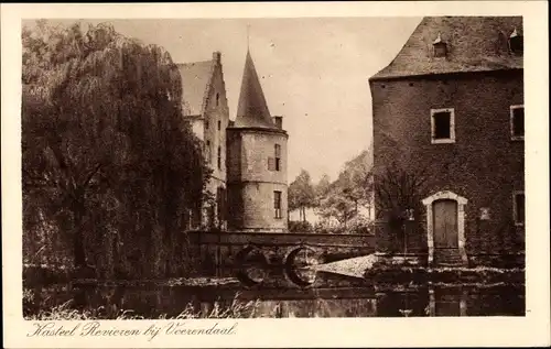 Ak Voerendaal Limburg, Kasteel Revieren