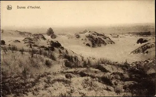 Ak Hechtel Eksel Flandern Limburg, Dunes