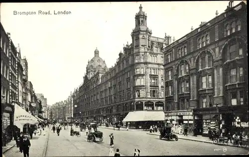 Ak London City England, Brompton Road