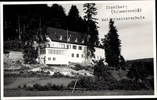 Foto Itzelberg Königsbronn Baden Württemberg, Waldarbeiterschule, Schwarzwald