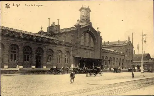 Ak Liège Lüttich Wallonien, La Gare de Longdoz